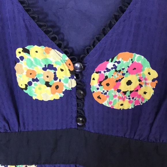 EUC Maeve 100% Silk Dress. Size 6 - Picture 4 of 9